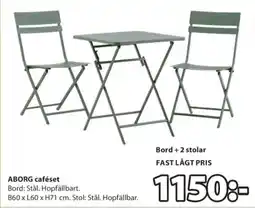JYSK ABORG caféset erbjuda