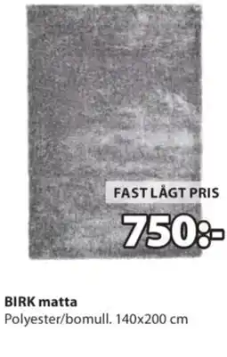 JYSK BIRK matta erbjuda