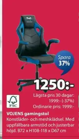 JYSK VOJENS gamingsto erbjuda