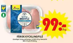 ICA Maxi Kronfågel Färsk kycklingfilé erbjuda
