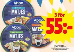 ICA Maxi Abba Matjessill erbjuda