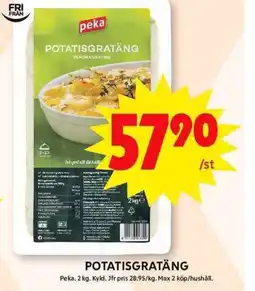 ICA Maxi Potatisgratäng erbjuda