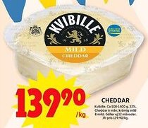 ICA Maxi KVIBILLE Cheddar erbjuda