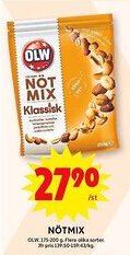 ICA Maxi OLW Nötmix erbjuda