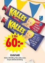 ICA Maxi KALLES Kaviar erbjuda