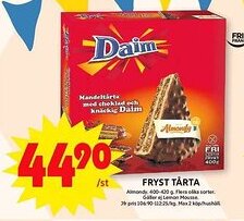 ICA Maxi Almondy Fryst tårta erbjuda