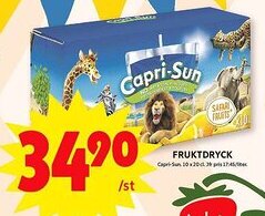 ICA Maxi CAPRI-SUN Fruktdryck erbjuda