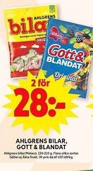 ICA Maxi Ahlgrens bilar, gott & blandat erbjuda