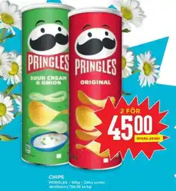 Willys Chips Pringles erbjuda