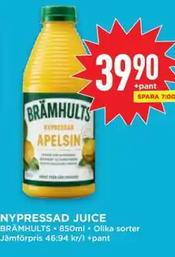 Willys Nypressad juice erbjuda