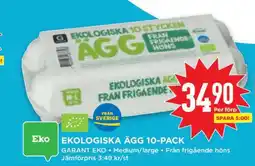 Willys Ekologiska Ägg 10-pack erbjuda