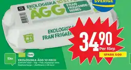 Willys EKOLIGISKA ÄGG 10-PACK erbjuda