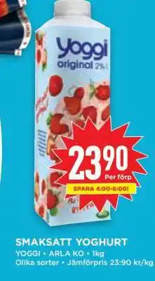 Willys SMAKSATT YOGHURT erbjuda