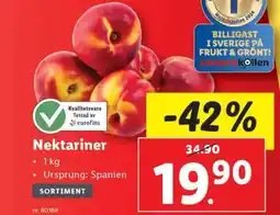 Lidl Nektariner erbjuda