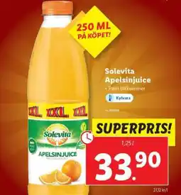 Lidl SOLEVITA Apelsinjuice erbjuda