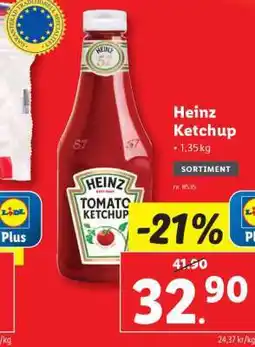 Lidl Heinz ketchup erbjuda