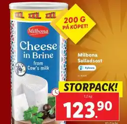 Lidl MILBONA Salladsost erbjuda