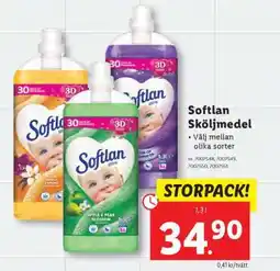Lidl Softlan sköljmedel erbjuda