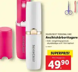 Lidl SILVERCREST PERSONAL CARE Ansiktshårborttagare erbjuda