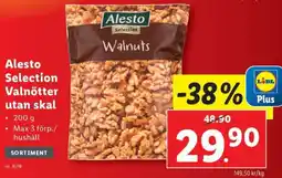 Lidl Alesto Selection Valnötter utan skal erbjuda
