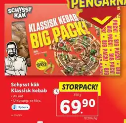 Lidl Schysst Käk klassisk kebab erbjuda