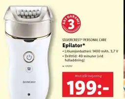 Lidl SILVERCREST PERSONAL CARE Epilator erbjuda
