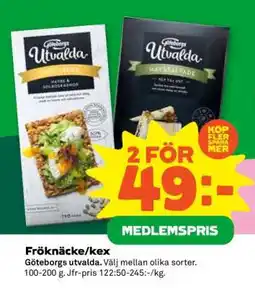 Stora Coop Fröknäcke/kex erbjuda