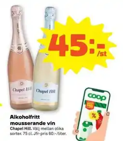 Stora Coop Alkoholfritt Mousserande vin erbjuda