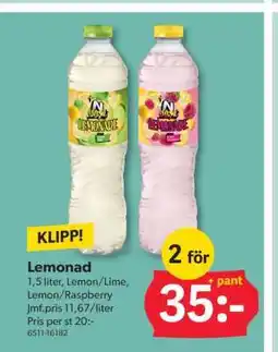 DollarStore Lemonad erbjuda