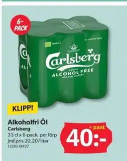 DollarStore Alkoholfri Öl Carlsberg erbjuda