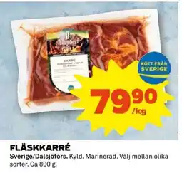 Coop Fläskkarré erbjuda