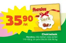 Stora Coop Chokladask erbjuda