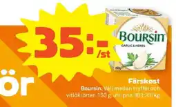 Stora Coop Boursin erbjuda