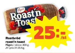 Stora Coop ROSTBRÖD ROAST'N TOAST erbjuda