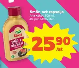 Stora Coop Smör- och rapsolja erbjuda