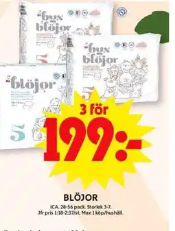 ICA Maxi ICA Blöjor erbjuda
