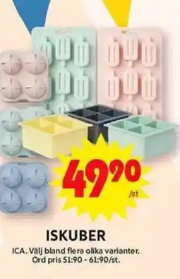 ICA Maxi Iskuber erbjuda