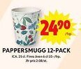 ICA Maxi Pappersmugg 12-pack erbjuda