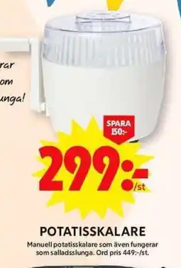 ICA Maxi Potatisskalare erbjuda