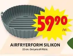 Airfryerform silikon