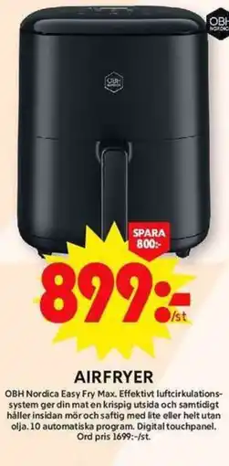 ICA Maxi Airfryer erbjuda