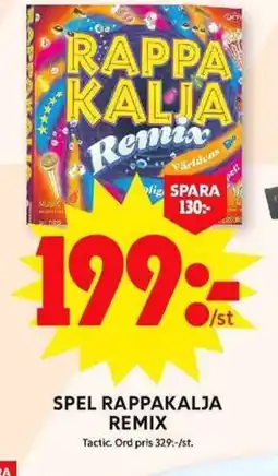 ICA Maxi Spel rappakalja remix erbjuda