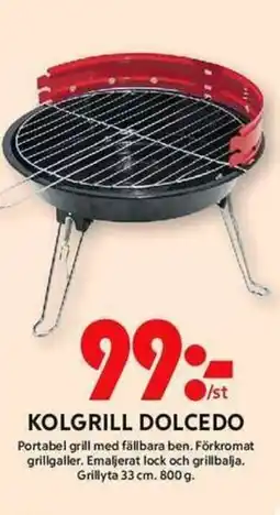 ICA Maxi Kolgrill dolcedo erbjuda