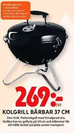 ICA Maxi Kolgrill bärbar erbjuda
