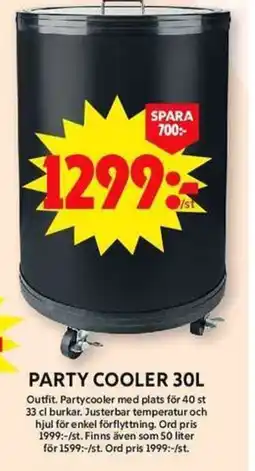ICA Maxi Party cooler erbjuda