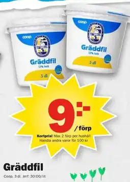 Pekås Gräddfil erbjuda