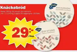 Pekås Knäckebröd Wasa erbjuda