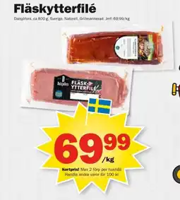 Pekås Fläskytterfilé Dalsjöfors erbjuda