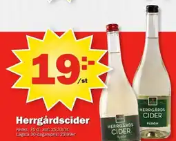 Pekås Herrgårdscider Kiviks erbjuda