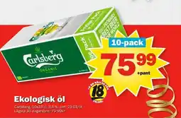 Pekås Ekologisk öl Carlsberg erbjuda